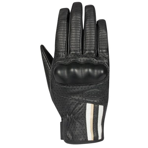 Gants Moto Segura Lady Romeo Gloves Black White Gants Moto Segura Lady Romeo Gloves Black White