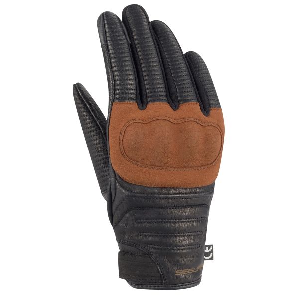 Gants Moto Segura Stoney Black Brown Gants Moto Segura Stoney Black Brown