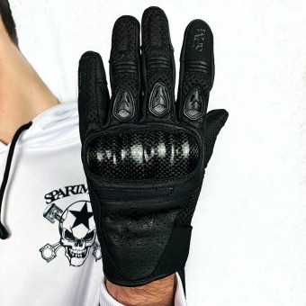 Gants Moto SPARTMOTARD Race Black 06 Gants Moto SPARTMOTARD Race Black 06