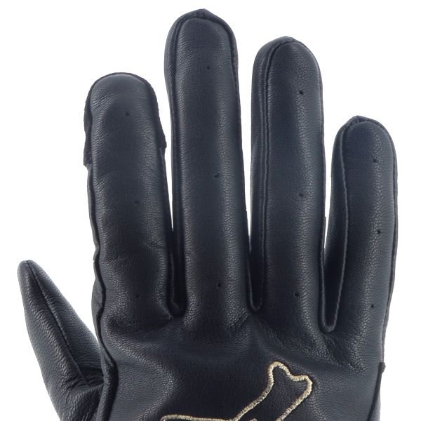 Von Dutch Bones Leather Noir