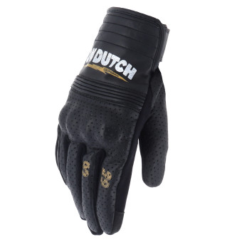 Gants Moto Von Dutch Born Air Black Black