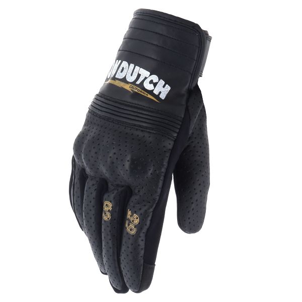 Gants Moto Von Dutch Born Air Black Black