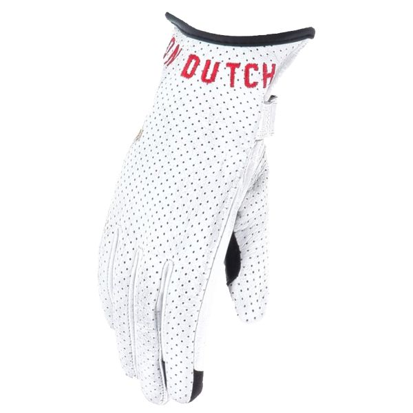 Gants Moto Von Dutch Brigitte Air White Gold