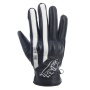 Gants Moto Von Dutch Hawk Leather Noir Blanc