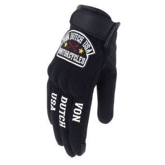 Gants Moto Von Dutch Key Air Woman Black White