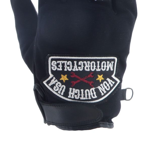 Von Dutch Key Leather Noir Blanc