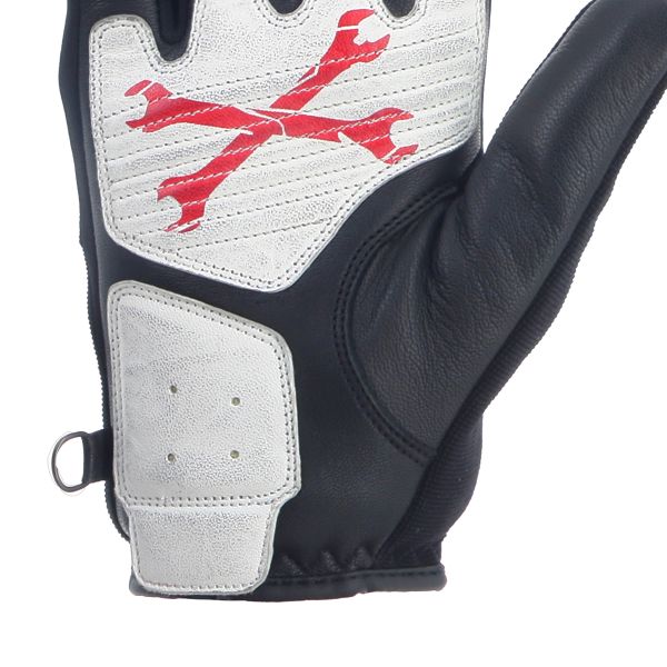 Von Dutch Key Leather Noir Blanc