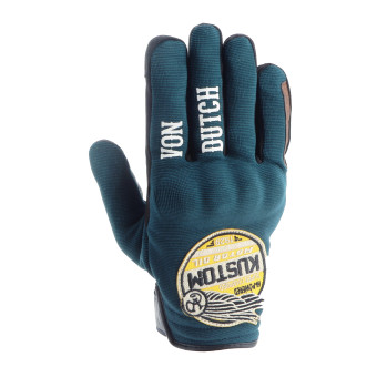 Gants Moto Von Dutch Magic Blue Brown Gants Moto Von Dutch Magic Blue Brown