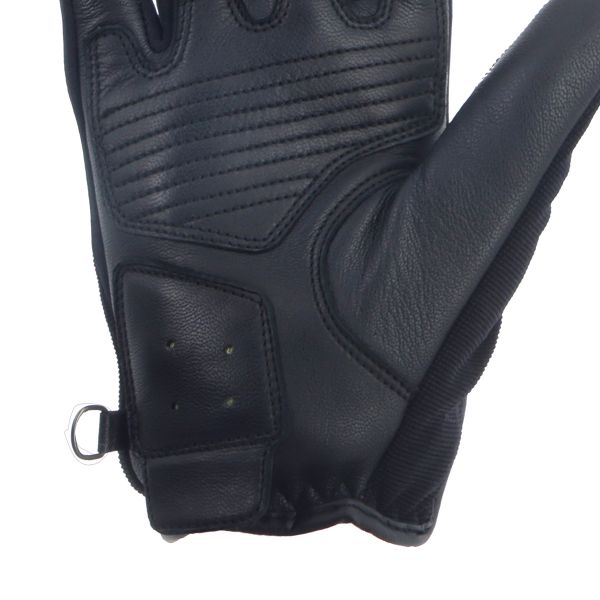 Von Dutch Silver Leather Noir