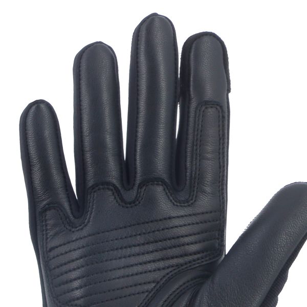 Von Dutch Silver Leather Noir