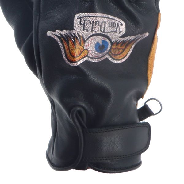 Von Dutch Vision Leather Noir Or