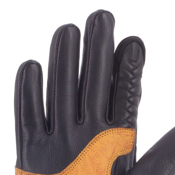 Von Dutch Vision Leather Noir Or