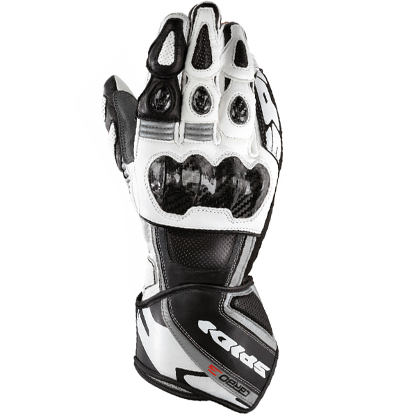 Gants Moto Spidi Carbo 3 Noir/Blanc