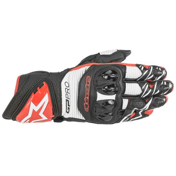 Gants Moto Alpinestars GP PRO R3 Black White Red