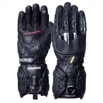 Gants Moto Knox Handroid MK4 All Black Gants Moto Knox Handroid MK4 All Black