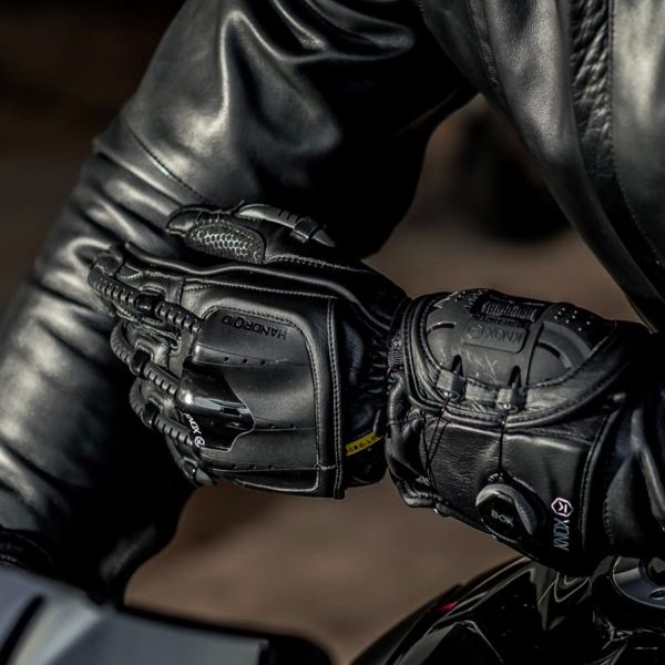 Gants moto cuir ultra-résistants haut de gamme