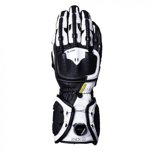 Gants Moto Knox Handroid MK4 Black White