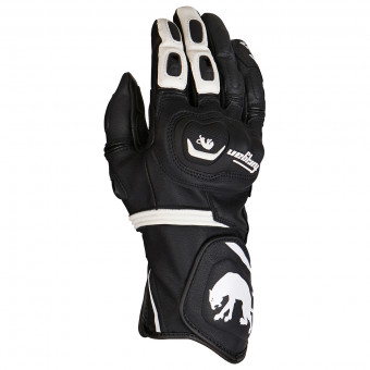 Gants Moto Furygan Higgins Black White Gants Moto Furygan Higgins Black White