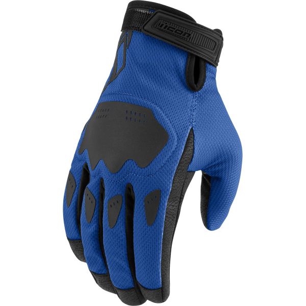Gants Moto ICON Hooligan CE Glove Blue Gants Moto ICON Hooligan CE Glove Blue