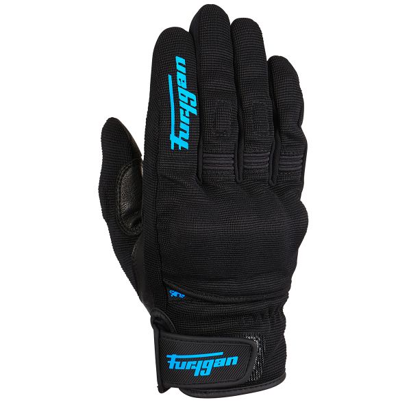 Gants Moto Furygan Jet Lady D3O Black Turquoise