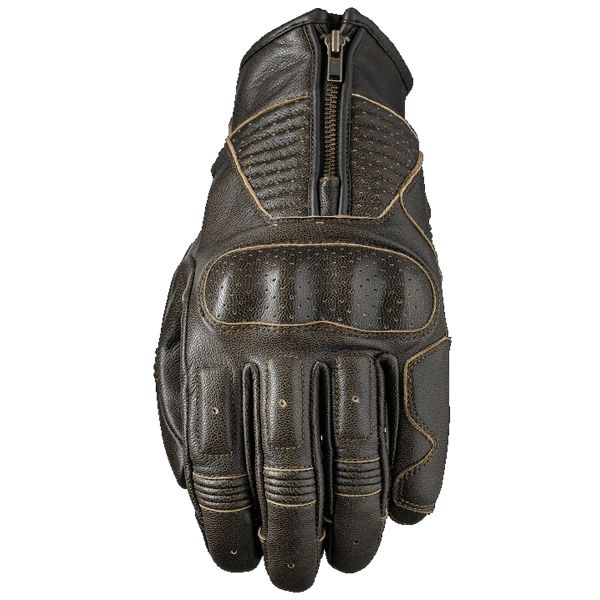 Gants Moto Five Kansas Marron