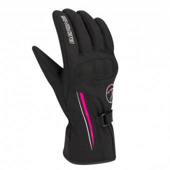 Gants Moto Bering Lady Kevina Black Fuchsia Gants Moto Bering Lady Kevina Black Fuchsia
