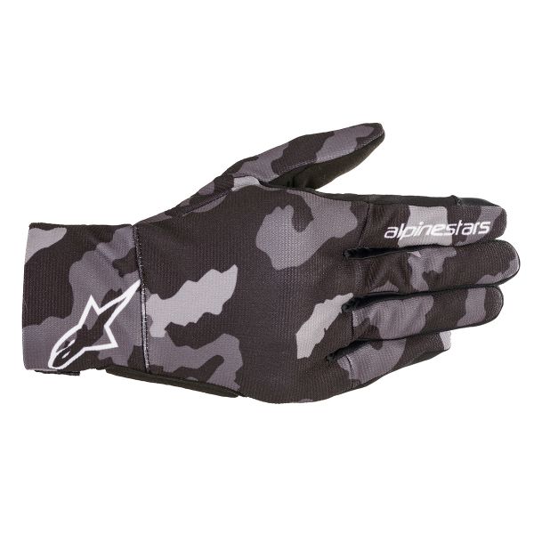 Gants Moto Alpinestars Reef Black Gray Camo Gants Moto Alpinestars Reef Black Gray Camo
