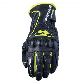 Gants Moto Five RFX4 Noir Jaune Gants Moto Five RFX4 Noir Jaune