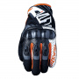 Gants Moto Five RS-C Blanc Orange
