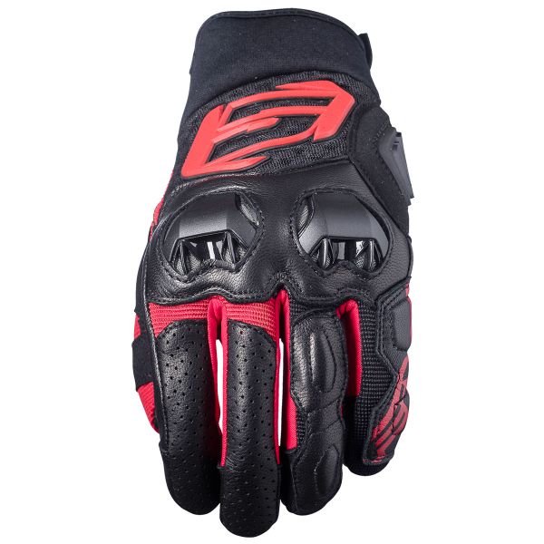 Gants Moto Five SF3 Noir Rouge