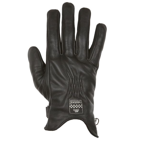 Gants Moto Helstons Swallow Summer Black Gants Moto Helstons Swallow Summer Black