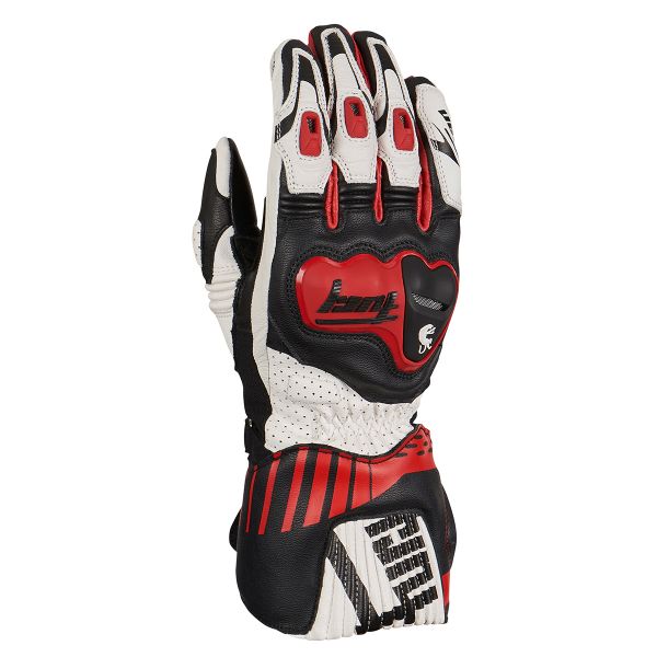Gants Moto Furygan Shifter Evo Red Black White Gants Moto Furygan Shifter Evo Red Black White