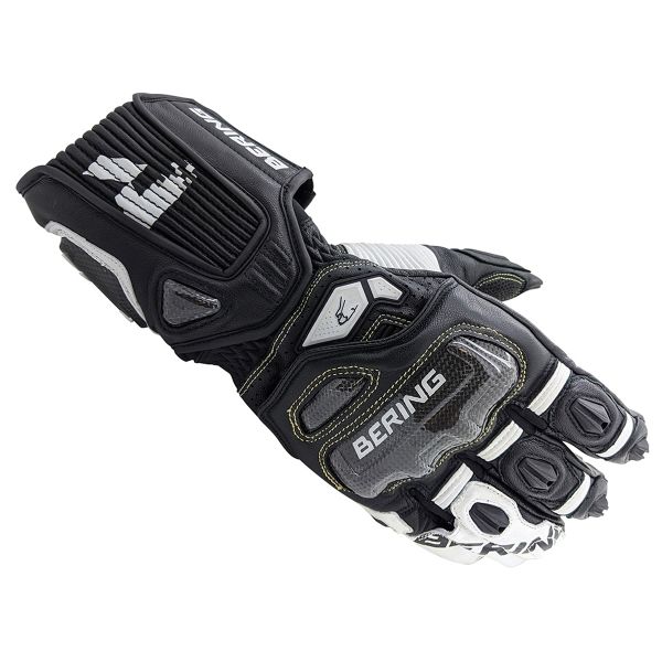Gants Moto Bering Shoot-R Black White