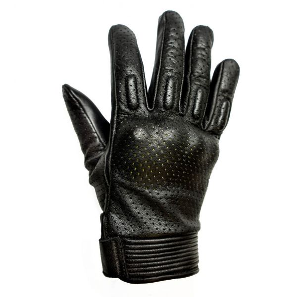 Gants Moto Helstons Side Femme Noir Blanc