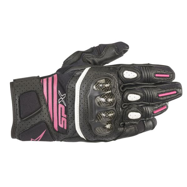 Gants Moto Alpinestars Stella SP X Air Carbon V2 Black Fuchsia
