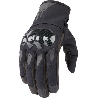 Gants Moto ICON Stormhawk Black Gants Moto ICON Stormhawk Black