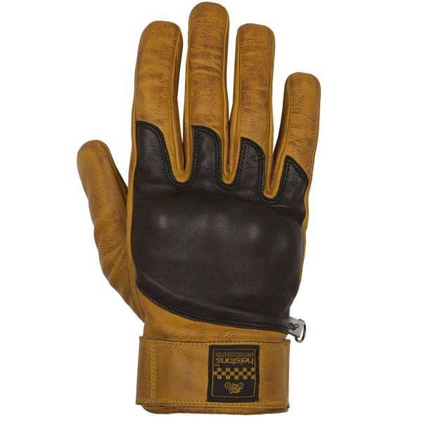 Gants Moto Helstons Wolf Summer Gold Brown