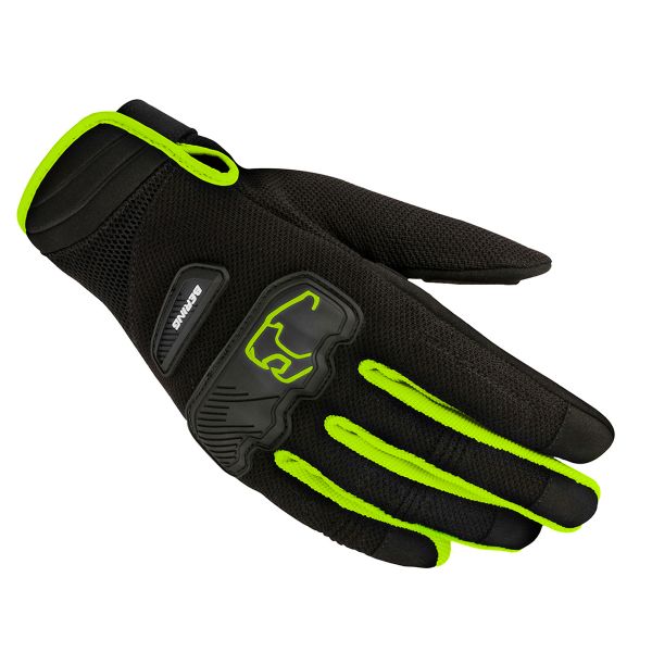 Gants Moto Bering York Black Fluo