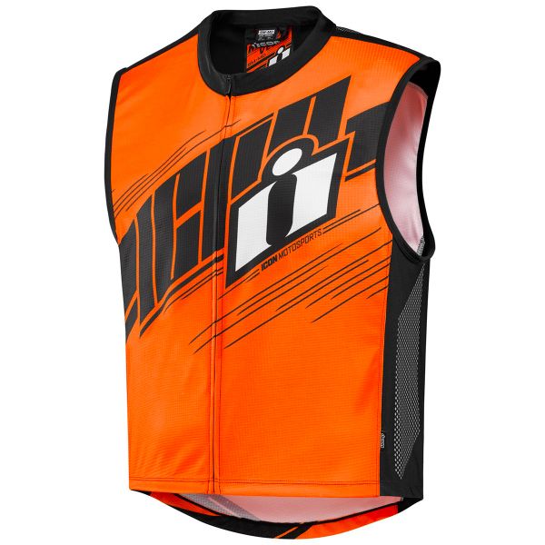Gilet Moto ICON Mil-Spec 2 Vest Hi-Viz Orange Gilet Moto ICON Mil-Spec 2 Vest Hi-Viz Orange