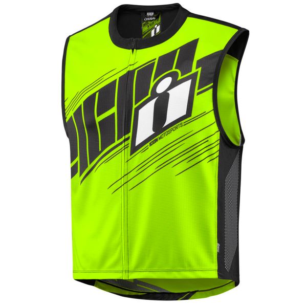Gilet Moto ICON Mil-Spec 2 Vest Hi-Viz Yellow
