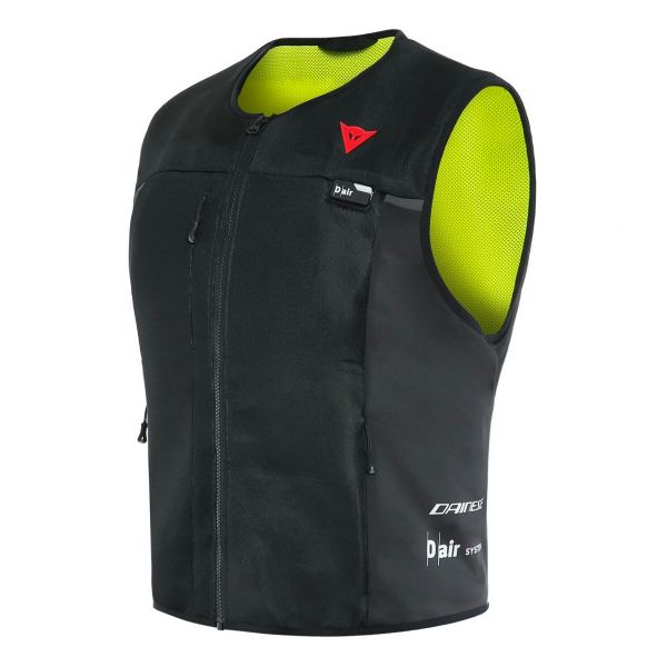 Gilet Moto Dainese Smart Jacket Airbag Black Fluo Yellow Gilet Moto Dainese Smart Jacket Airbag Black Fluo Yellow