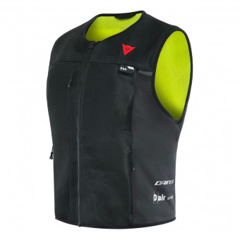 Gilet Moto Dainese Smart Jacket Airbag Lady Black Fluo Yellow