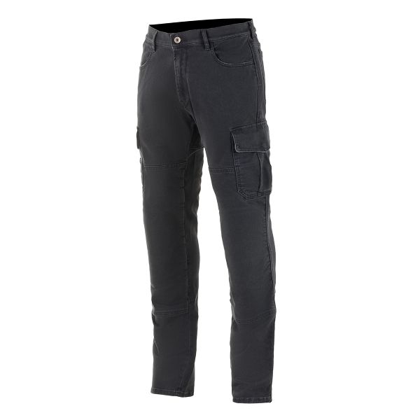 Jeans Moto Alpinestars Barton Cargo Rinse Plus Black