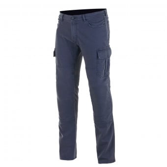 Jeans Moto Alpinestars Cargo Riding Blue Distressed