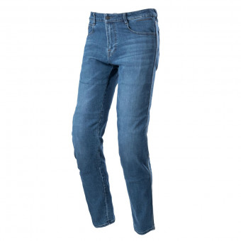Jeans Moto Alpinestars Radon Relaxed Fit Denim Rinse Blue