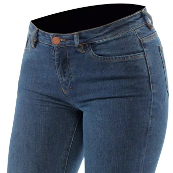 Dainese 5-Pocket Denim Slim Pants Plus Woman Blue