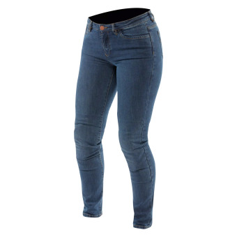Jeans Moto Dainese 5-Pocket Denim Stretch Slim Pants Blue