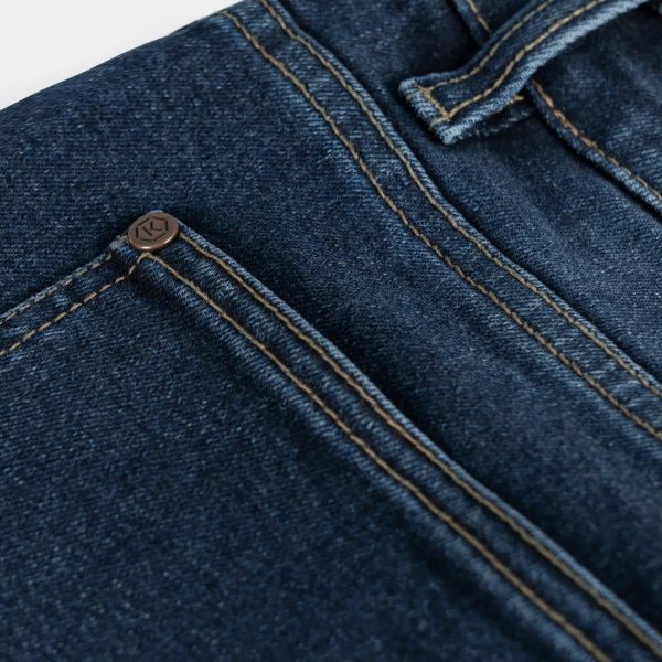 Knox Kirkstone Straight Short Stone Wash Indigo
