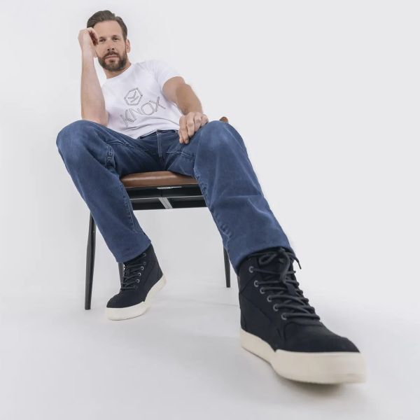 Knox Kirkstone Straight Short Stone Wash Indigo