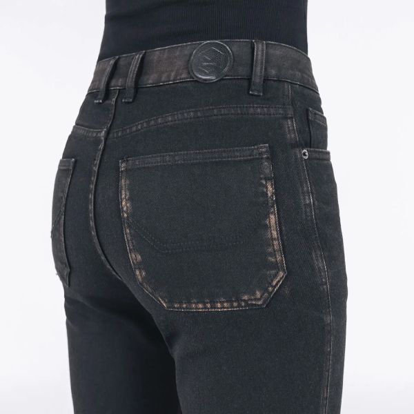 Knox Women Cartmel Kick Flare Short Aged Black Rust